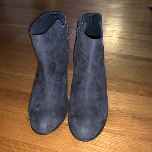 Grey Ankle Booties